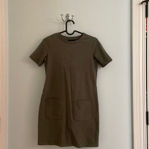 Size XXS Petite Green Banana Republic Dress